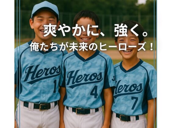 爽やかに、強く。俺たちが未来のHeros！